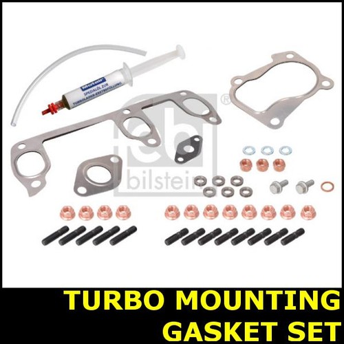 Turbo mounting gasket - gasket, set