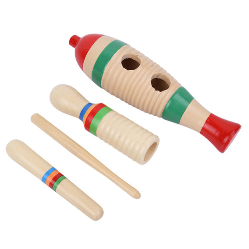 Sets wooden guiro - guiro, musical