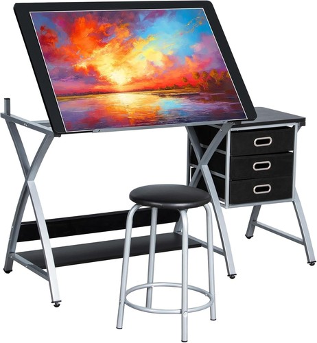 Adjustable height drawing - adjustable,