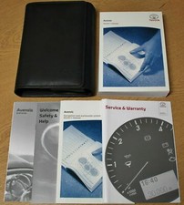 GENUINE TOYOTA AVENSIS OWNERS MANUAL HANDBOOK WALLET SERVICE PACK 2011-2015 BOOK