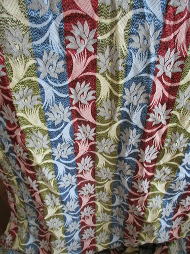 Vintage single curtain 1960s - vintage,