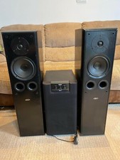 Eltax Symphony 6.2 floor-standing speakers + YAMAHA SUBWOOFER YST-SW80. CHOICE