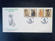 1990 RSPCA MUSCROFT/CPL OFFICIAL FDC & CATS PROTECTION LEAGUE SHS CV £40
