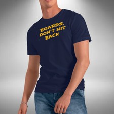 Boards Don't Hit Back T-Shirt Bruce Lee inspired Enter The Dragon Classic Movie