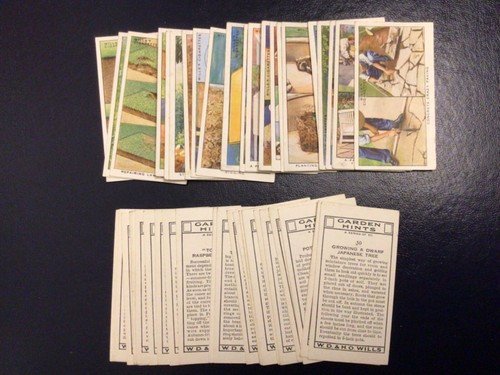 Wills cigarette cards garden - wills-cigarette, cards-garden