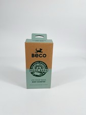 Beco Dog Poo Bags - Strong & Large Poop Bags - 270 Bags,Tie Handles Mint Scented