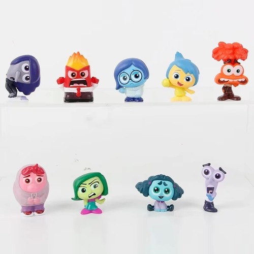 9pcs inside out mini action - out, 2