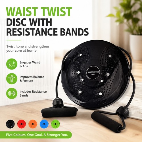 Waist twisting disc balance - waist,