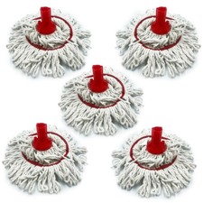 Red Colour Coded Mop Head