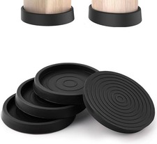 1-4 Pcs Furniture Leg Feet Floor Protector Caster Cup for Carpet Bed Sofa Chair