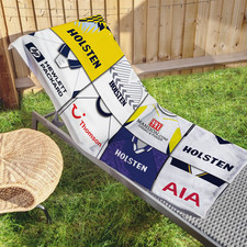 Spurs Retro Shirt Montage Beach Towel Classic Kits Gym Travel Sport