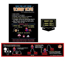 Donkey Kong Arcade Decal Kit