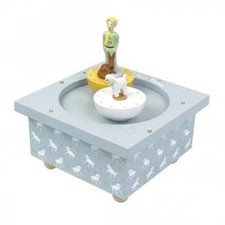 Trousselier France Dancing Music Box Little Prince Spinning Figures Musical NIB