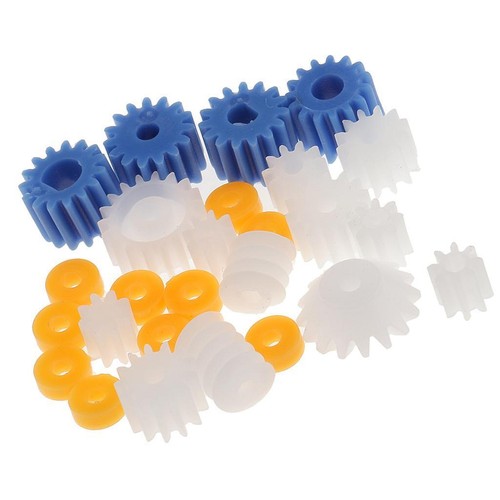 Plastic motor shaft - shaft, gear