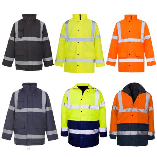 Vis parka jacket visibility - hi,
