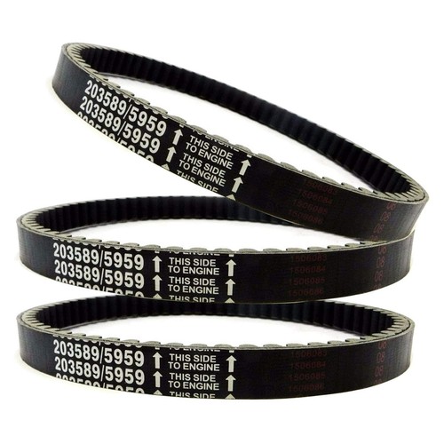 3pcs 203589 5959 kart belt - 203589/5959,