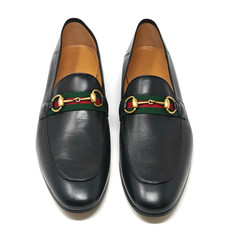 Gucci Black Jordaan Leather