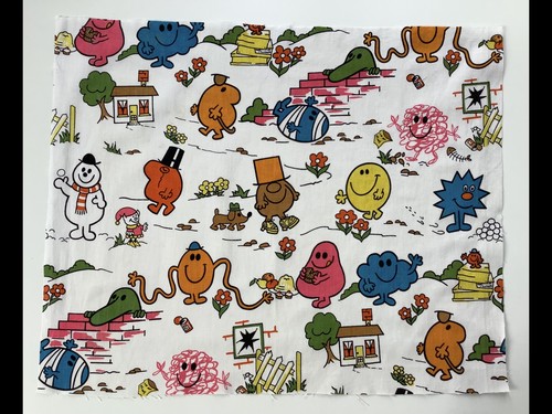 Vintage men fabric fq - vintage,