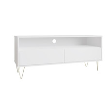 White TV Stand – Media