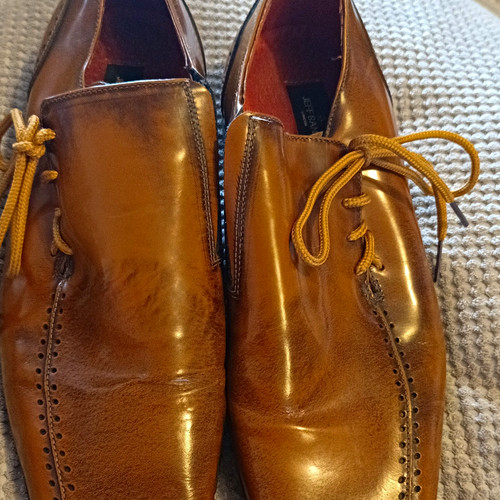 Jeff banks men brown leather - men,