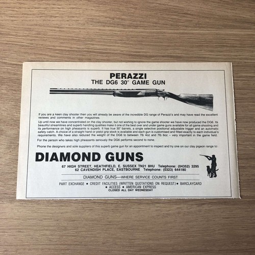 Guns134 magazine advert - magazine, 6x9