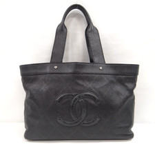 CHANEL Tote Hand Bag CC