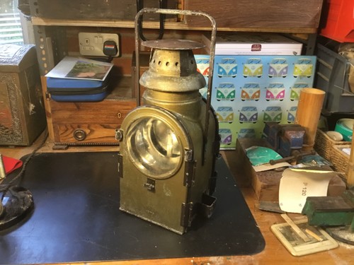 Vintage osmeka railroad signal - vintage,