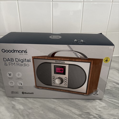Goodmans wooden style dab - dab, fm