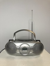 Small Silver Portal Boombox -