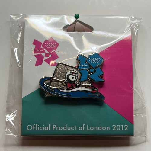 Canoe slalom olympic pin badge - slalom,