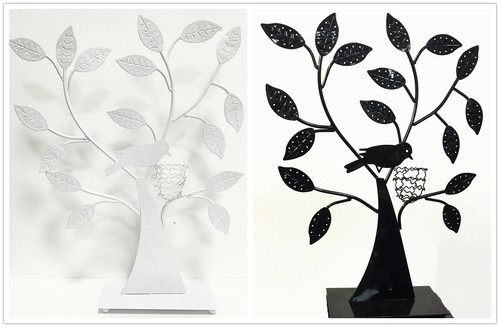 Metal jewellery tree - metal,