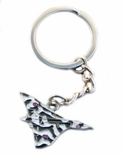 Keyring Metal & Enamel RAF