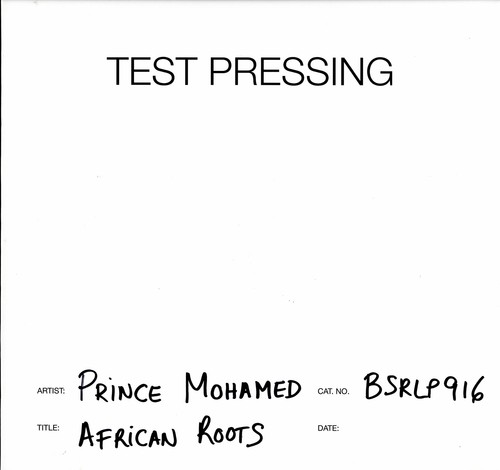 Prince mohamed test pressing - prince,