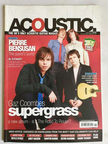 Acoustic magazine issue - acoustic, number