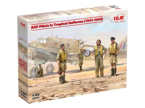 Icm 48080 raf pilots - pilots, in