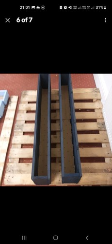 Large garden wooden planter - garden,