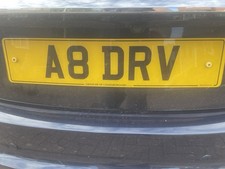 Private Number Plate Cherished Registration DVLA Audi A8 “A8 DRV”
