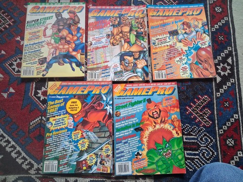 Gamepro magazines 1992 - gamepro,