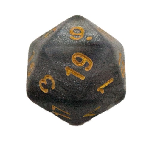 D20 poly dice - dice, *premium*