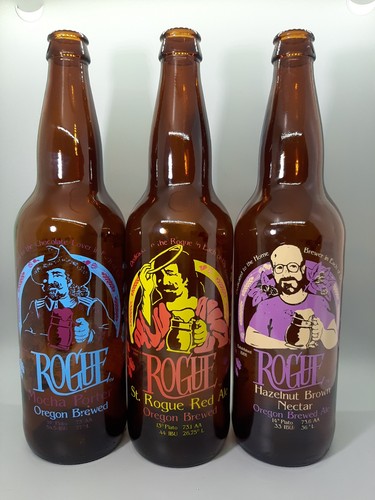 Rogue beer bottle - beer, lot