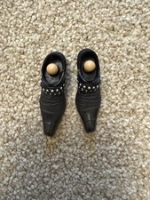 Dam Toys 1/6 Scale Hot Gangsters Kingdom Marshall Wing Tip Shoes Boots For Pegs