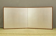 Small Silver Folding Screen