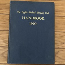RARE The English Shetland Sheepdog Club Handbook 1970 (Sheltie) Hardback Book 