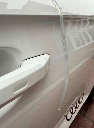 Clear car door guards edging - 4,
