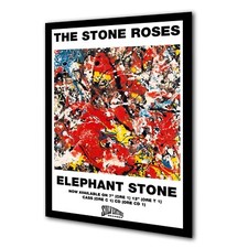 Poster Inspired by Stone Roses Elephant Stone Madchester Legend Tribute Print