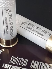 1 oz Silver Bullet Shotgun Shell 12 Gauge -Silver Grain .999 Fine