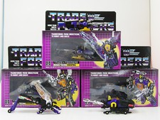 TRANSFORMERS EVIL DECEPTICON INSECTICON KICKBACK SHRAPNEL BOMBAHELL BOX SET