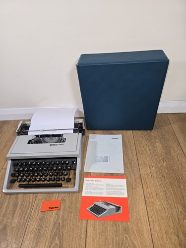 Vintage olivetti dora portable - vintage,