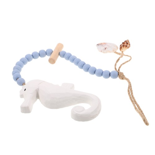 Wooden seahorse wall - seahorse, art