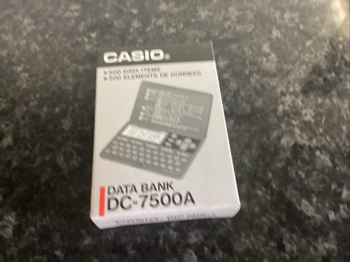 Vintage casio data - casio,